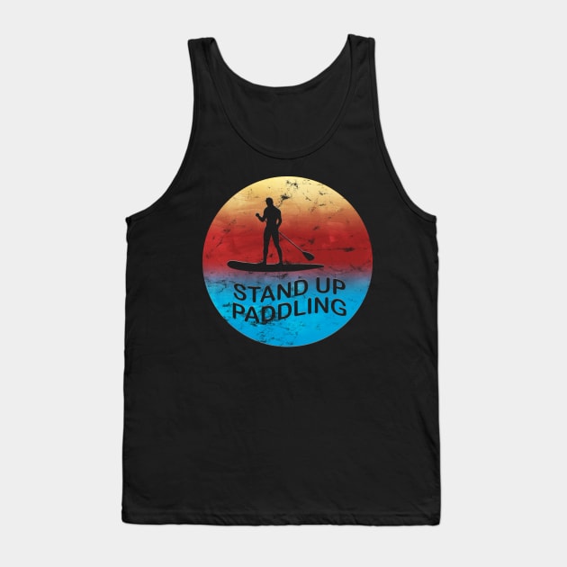 Stand up Paddling Tank Top by Dojaja